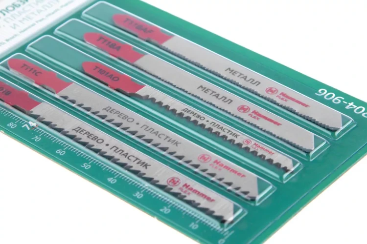 Пилки для лобзика HAMMER JG WD-PL-MT set No6 (5pcs) купить в Новом Уренгое