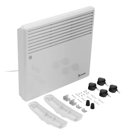 Конвектор электрический CH-1000, 1000 Вт, X-образный нагреватель, термостат, колеса // MTX 98105 купить в Новом Уренгое