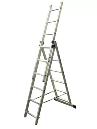 Лестница трехсекционная 3х  6 ступеней  &quot;Энкор&quot; 69680 купить в Новом Уренгое