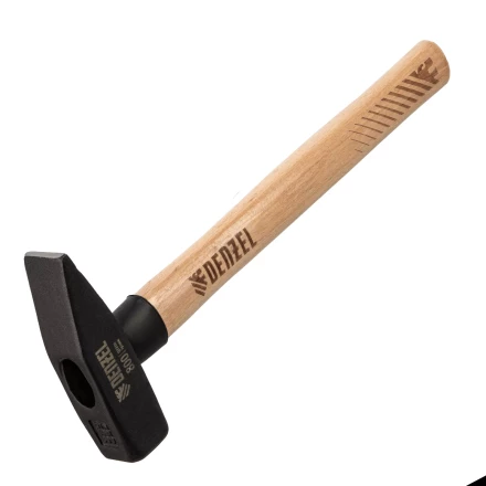 Молоток слесарный, Denzel 800 г, кованый квадратный боек, буковая рукоятка 10435 купить в Новом Уренгое