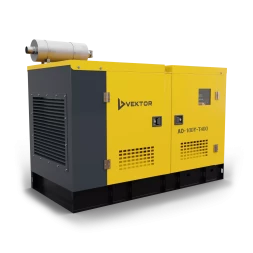 Дизельный генератор Vektor AD-100Y-T400 в шумозащитном кожухе с АВР