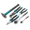 Набор инструментов 115 предметов, 120 зубьев, CrV, 1/4", 1/2" Gross 14152 купить в Новом Уренгое