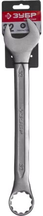Ключ ЗУБР &quot;МАСТЕР&quot; гаечный комбинированный, Cr-V сталь, хромированный, 32мм 27087-32 купить в Новом Уренгое