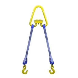Строп текстильный двухветвевой 2СТ 8 т L=3 м SF6 150 мм Звено РТ-3