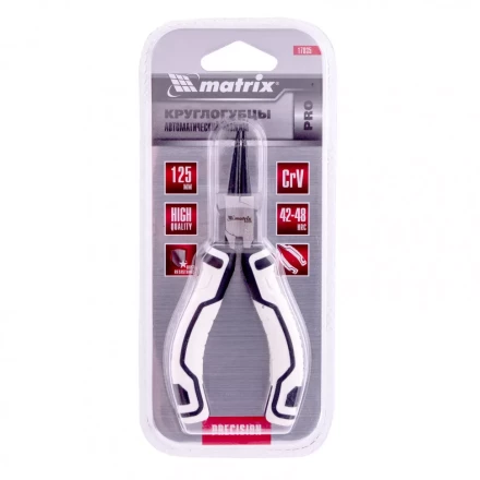Круглогубцы Mini 125 мм авторазжим Pro Matrix 17835 купить в Новом Уренгое