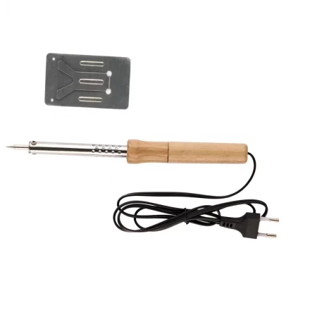 Паяльник с ручкой из дерева 60 Вт 220 В Sparta 913103 купить в Новом Уренгое