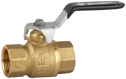 Кран шаровой ЗУБР полнопроходной &quot;мама-мама&quot;, ручка, латунь DZR, 3/4&quot; 4-51320-L-3/4 купить в Новом Уренгое