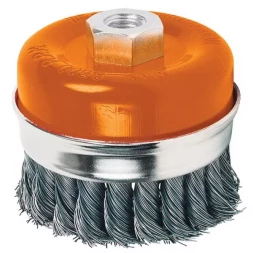 Щетка чашечная для шлифмашин сталь 100мм M14 S-T Кратон 1 11 02 003