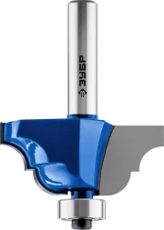 ЗУБР 42.8 x 19 мм, радиус 6.3 мм, фреза кромочная калевочная №4, Профессионал (28705-42.8)