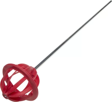 ЗУБР Глобус, 82 х 80 х 400 мм, d 6 мм, пластмассовый, миксер для красок (06006-82-40) купить в Новом Уренгое