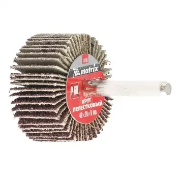 Круг лепестковый для дрели 40 х 20 х 6 мм P 60 MATRIX 74166 купить в Новом Уренгое