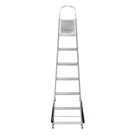 Стремянка Сибртех 97839, 7 ступеней, стальная, оцинкованная купить в Новом Уренгое