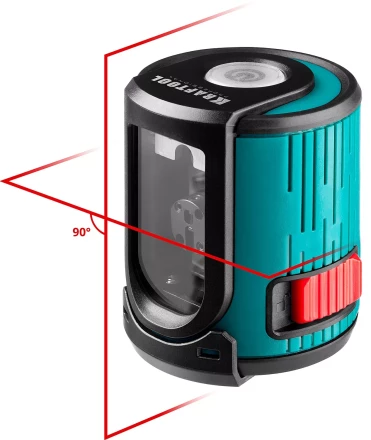 Нивелир лазерный линейный CL 20, сверхъяркий, KRAFTOOL 34700, двухлучевой, 20м, IP54, точн. 0,2 мм/м 34700 купить в Новом Уренгое