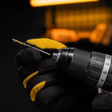 Сверло спиральное по металлу Denzel 3 x 61мм, Р6М5, Golden Tip, многогранная заточка, 2шт., 718268 купить в Новом Уренгое