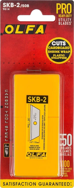 Лезвие OLFA специальное, для "SK-4", 17,5мм, 50шт OL-SKB-2/50B купить в Новом Уренгое