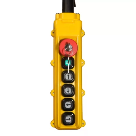 Пульт управления для талей CD (4 кнопки + пуск + аварийный бутон 380в) 1001742 купить в Новом Уренгое