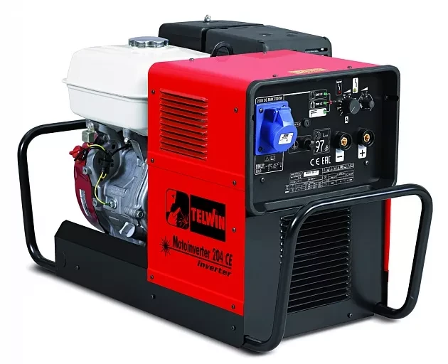 Инверторный сварочный бензогенератор Telwin MOTOINVERTER 204 CE двигатель HONDA купить в Новом Уренгое