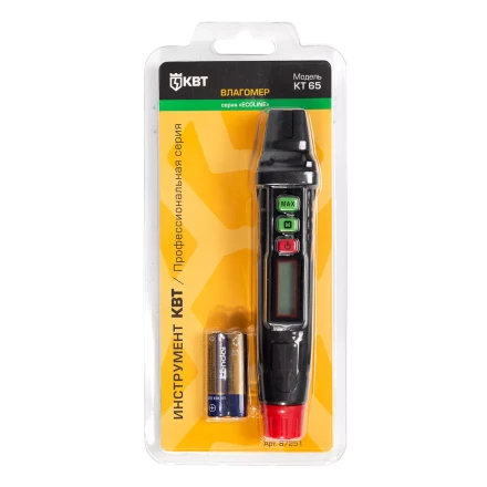Влагомер цифровой компактный КВТ КТ 65 (87251) купить в Новом Уренгое