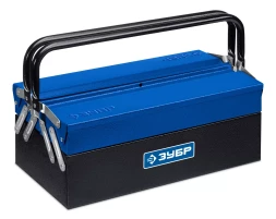 ЗУБР ЯРУС-3/17, 430 х 210 х 155 мм, (17), Металлический раздвижной ящик для инструментов, Профессионал (38355-17)