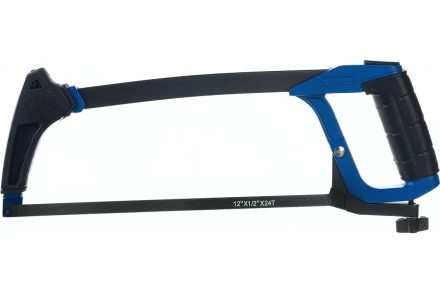 Ножовка ЗУБР &quot;МАСТЕР&quot; по металлу, биметаллическое полотно, усиленная рамка, металлическая обрезиненная ручка, 300 м 15774_z02 купить в Новом Уренгое