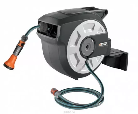 Катушка со шлангом настенная автоматическая &quot;Домашнее садоводство&quot;, 15 м GARDENA купить в Новом Уренгое