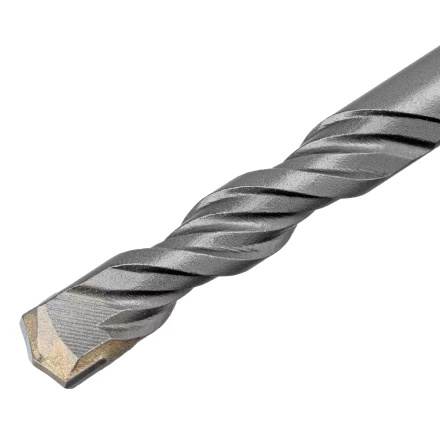 Бур по бетону Denzel, 8 x 110 мм, двойная спираль, три пылеотводящие кромки, 705010 купить в Новом Уренгое