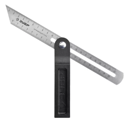 Малка-угломер ЗУБР &quot;МАСТЕР&quot; пластиковый корпус, полотно с гравированной шкалой 3428_z01 купить в Новом Уренгое