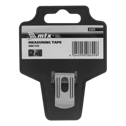 Рулетка Matrix Chrom, 2 м x 13 мм, хромированный корпус, 310329 купить в Новом Уренгое