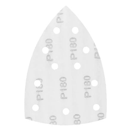 Треугольник абразивный на ворc. подложке под "липучку", перф., P 180, 150х150х100 мм, 5 шт. Denzel 738647 купить в Новом Уренгое