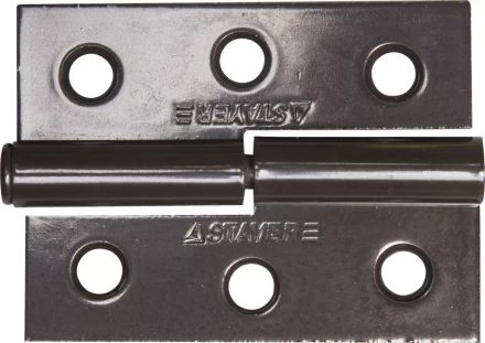 Петля дверная STAYER "MASTER" разъемная, цвет коричневый, левая, 65мм 37613-65-3L купить в Новом Уренгое