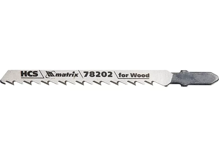 Полотна для электролобзика по дереву 3 шт T101D 75 х 4,0мм HCS MATRIX Professional 78202 купить в Новом Уренгое