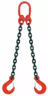 Строп 2СЦ-4.50 т. L1 цепи=3.10м на конце ОВ. L2 цепи 600мм на конце крюк 8 кл нестандарт купить в Новом Уренгое
