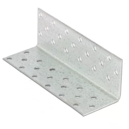 Крепежный уголок равносторонний 2,0 мм KUR 40x40x120 мм Россия Сибртех 46586