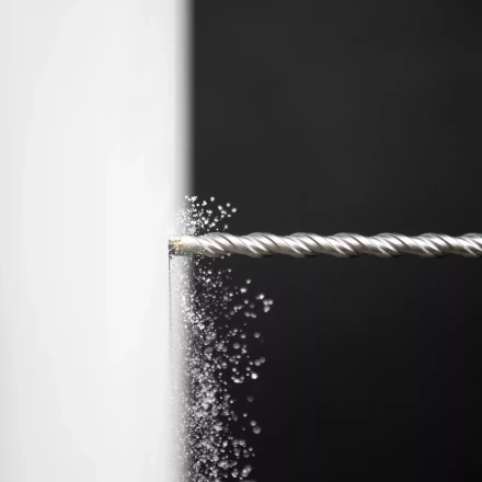 Бур по бетону Denzel, 10 x 310 мм,двойная спираль, три пылеотводящие кромки, 705019 купить в Новом Уренгое