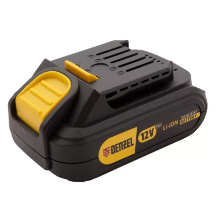 Батарея аккумуляторная Denzel IB-12-2.0, Li-Ion, 12 В, 2.0 А/ч 28431 купить в Новом Уренгое