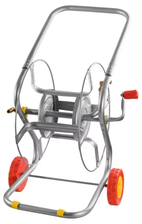 Катушка GRINDA для шланга 1/2&quot; x 100м, металлическая на колесах 8-428437 купить в Новом Уренгое