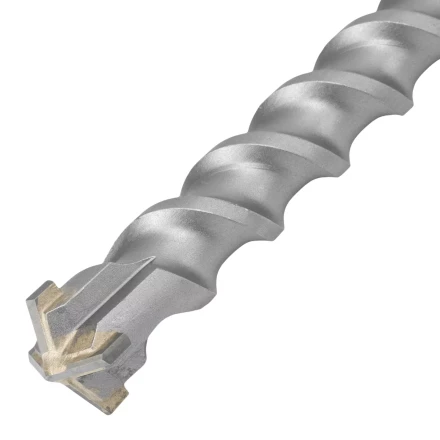 Бур по бетону Matrix 71366, 45 х 1500 мм, SDS MAX c крестовой пластиной купить в Новом Уренгое