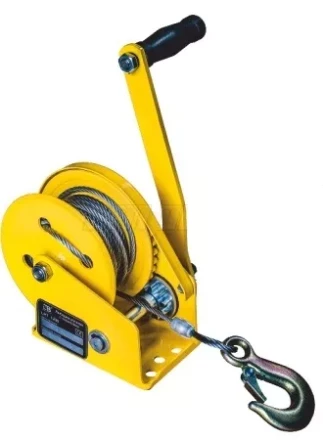 Лебедка ручная с тормозом LRT 2600 канат LB купить в Новом Уренгое