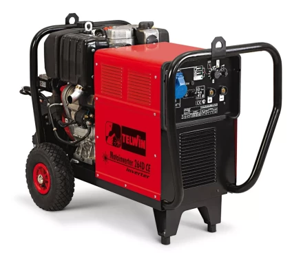 Инверторный сварочный бензогенератор Telwin MOTOINVERTER 264D CE двигатель LOMBARDINI купить в Новом Уренгое