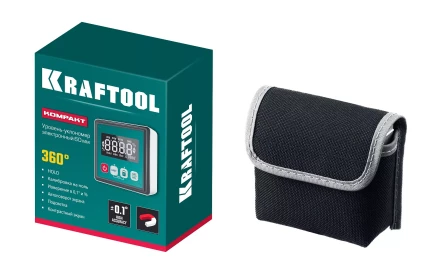 Уровень-уклономер электронный KRAFTOOL 4Х90° KOMPAKT 34687 купить в Новом Уренгое