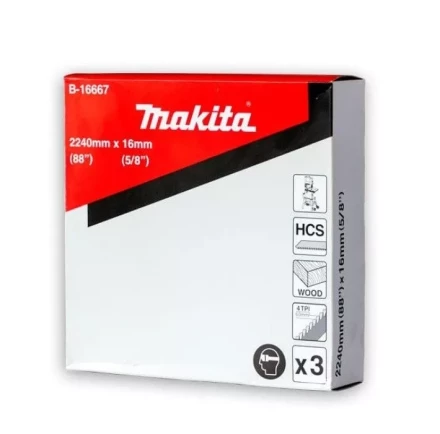 Набор полотен Makita B-16667 для ленточной пилы купить в Новом Уренгое