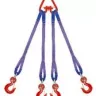 Строп текстильный четырехветвевой 4СТ 10 т  L=4 м  SF7 120 мм Звено РТ-3 купить в Новом Уренгое