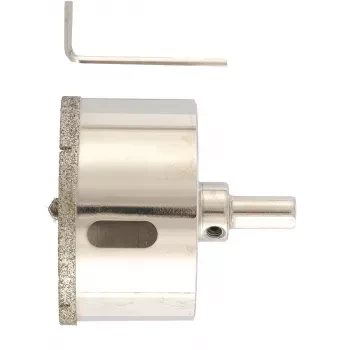 Сверло алмазное по керамограниту 65 х 67 мм 3-гранный хвостовик MATRIX 726653 купить в Новом Уренгое