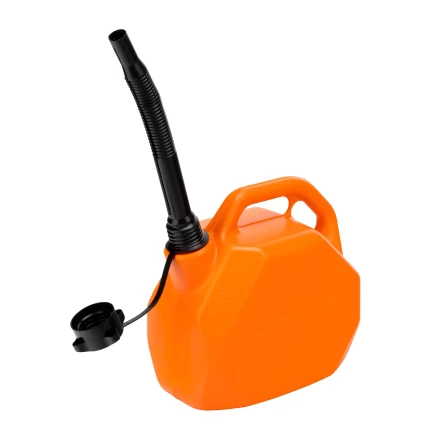 Канистра для ГСМ Stels 53110, пластиковая, со скошенными углами, 5 литров купить в Новом Уренгое