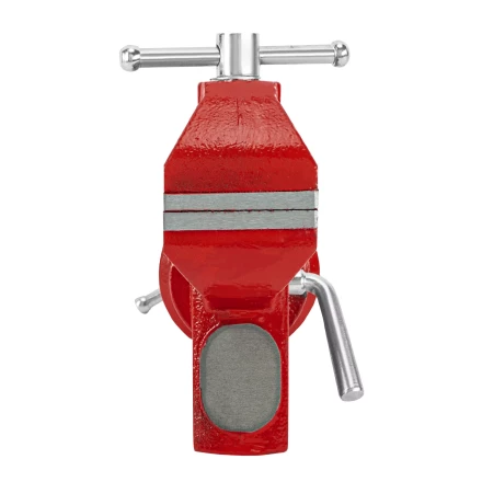 Тиски слесарные MTX 50 мм настольные поворотные c наковальней 18675 купить в Новом Уренгое