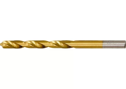 Сверло по металлу 5,5 мм HSS нитридтитановое покрытие цилиндрический хвостовик MATRIX 717550 купить в Новом Уренгое