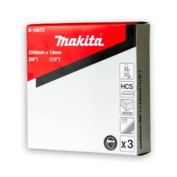 Набор полотен Makita B-16673 для ленточной пилы купить в Новом Уренгое