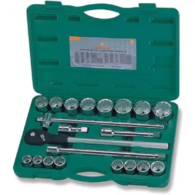 Набор головок торцевых 3/4"DR  7/8"  2" 22предмета  Jonnesway S04Н6422S 48502 купить в Новом Уренгое