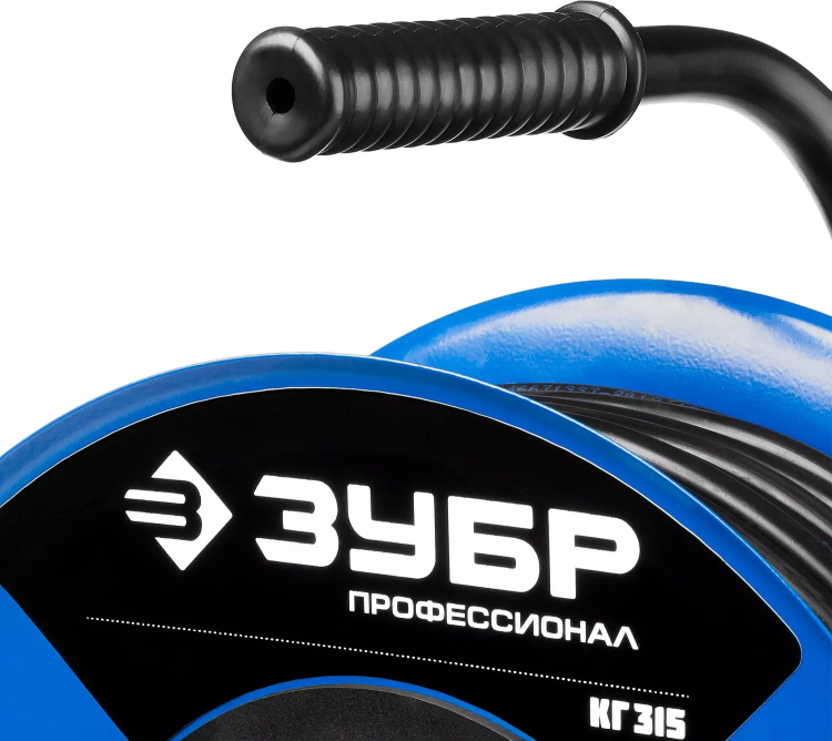 Удлинитель на катушке "КГ 315", 30 м, 3700 Вт, 4 гнезда, IP44, КГ 3х1,5 кв мм, ЗУБР 55080-30 купить в Новом Уренгое
