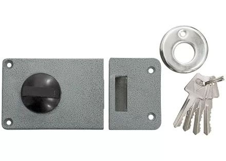 Замок накладной ЗВ-6 цилиндровый СИБРТЕХ 91672 купить в Новом Уренгое